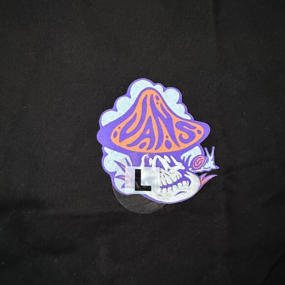 Vans Cloudy Day Mushroom graphic t-shirt men's Large - Picture 3 of 8